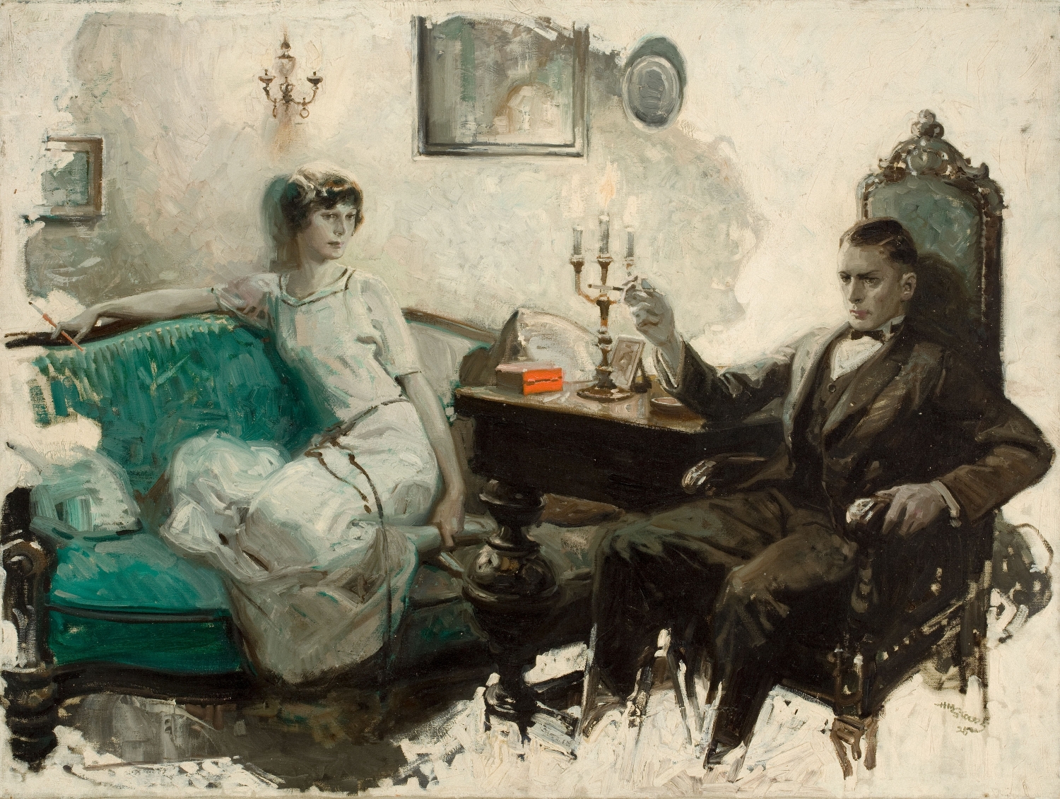 Contemplation by Herbert Morton Stoops, 1925